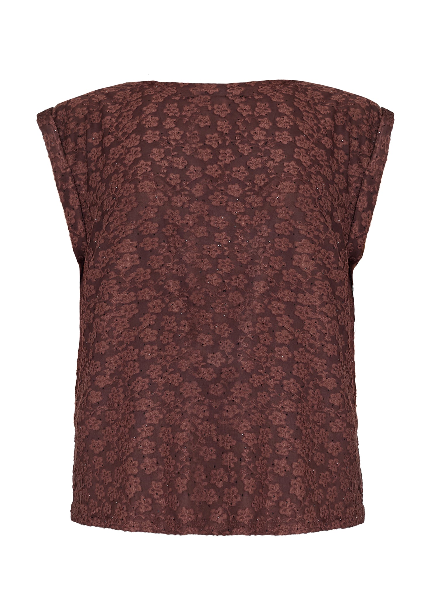 SP LOW-409 bluse - Brown/Stone