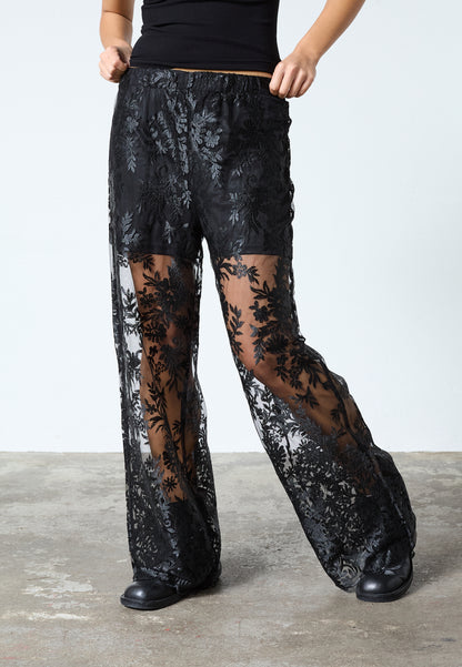 SP GITRA-PANTS - SORT - LACE