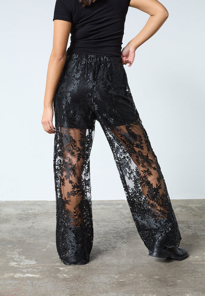 SP GITRA-PANTS - SORT - LACE