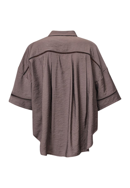 SP ELLA-N.SH9 Shirt - dark chocolate