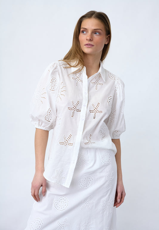 SP ELLA-SH78 Shirt - white