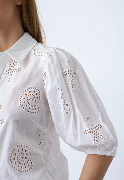 SP ELLA-SH78 Shirt - white