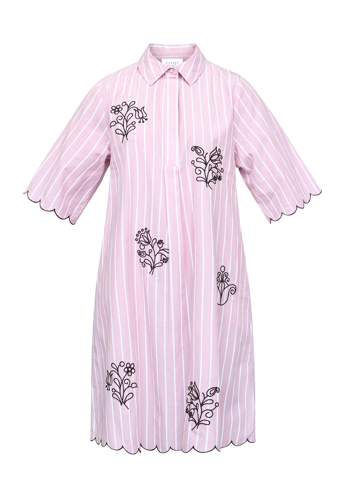 SP EDINA Dress - lyserød strib