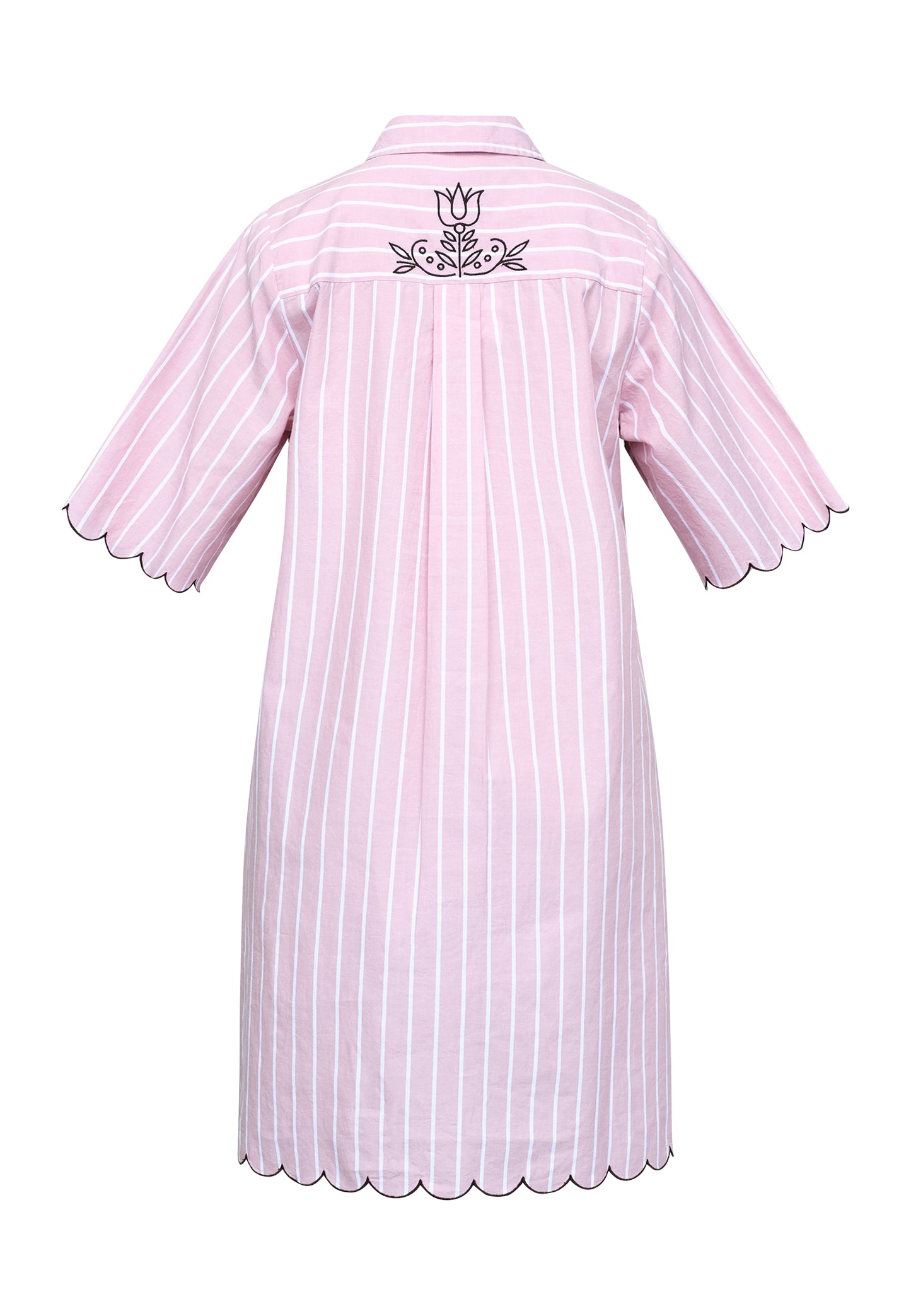 SP EDINA Dress - lyserød strib