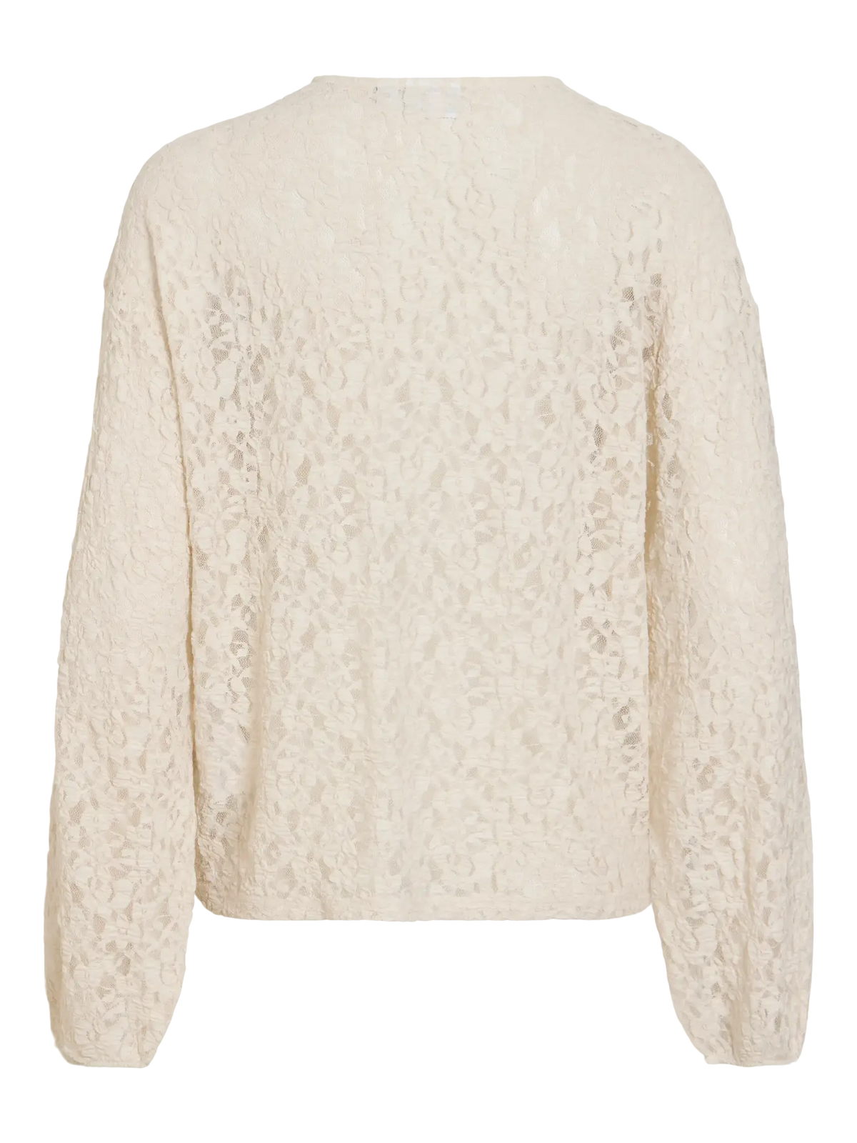 VL VIALDEIA O-NECK L/S Bluse - birch
