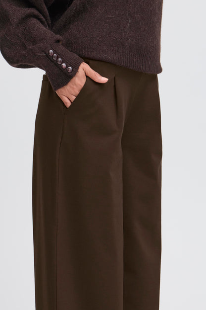IC Kate Sus Long wide pants - Chocolate torte