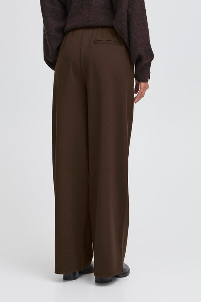 IC Kate Sus Long wide pants - Chocolate torte