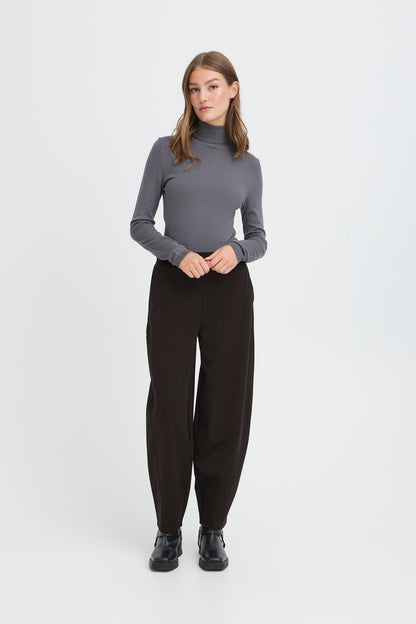 IC KATE BARREL Pants - black