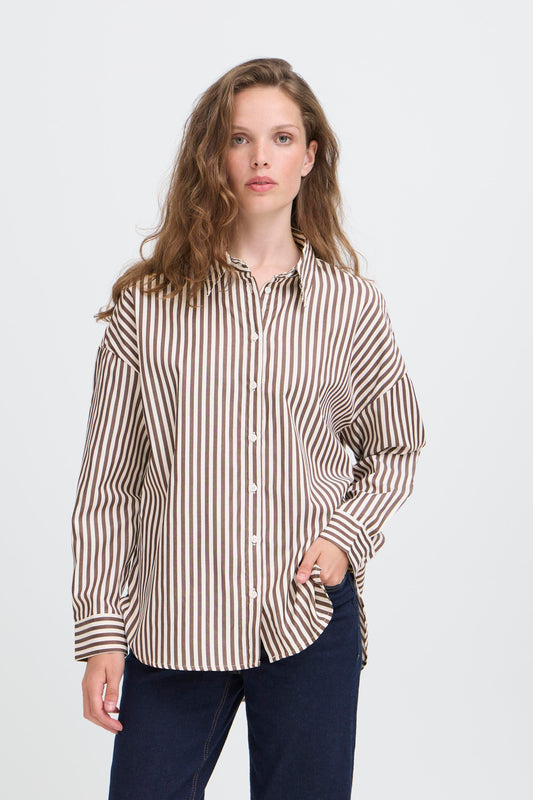 IC Kitta shirt - coffea bean