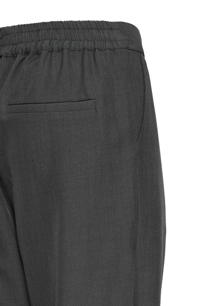 IC Fava Pants - dark grey melange