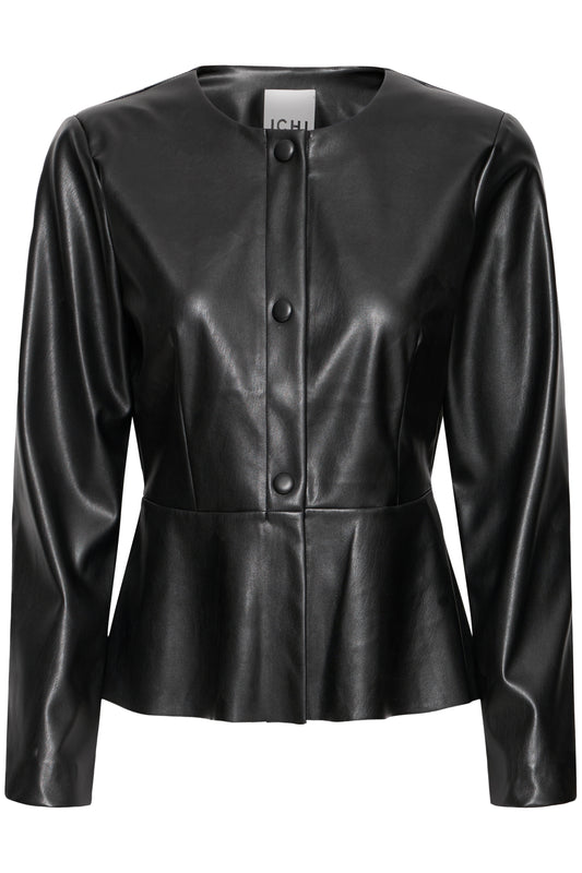 IC Zoma Jacket PU - sort
