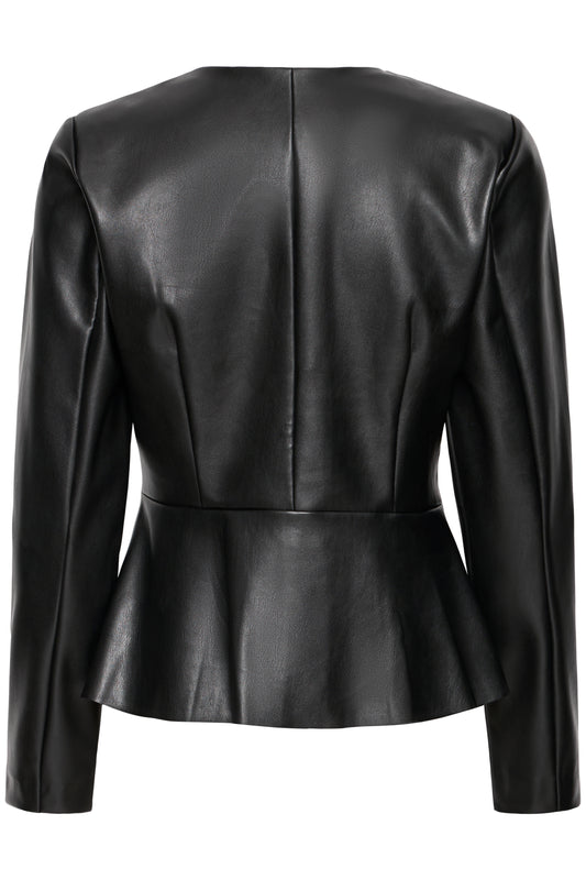 IC Zoma Jacket PU - sort