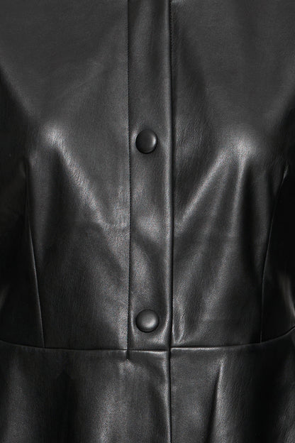 IC Zoma Jacket PU - sort