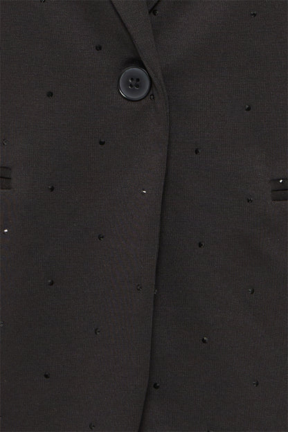 IC Kate Rhineshine Blazer - sort