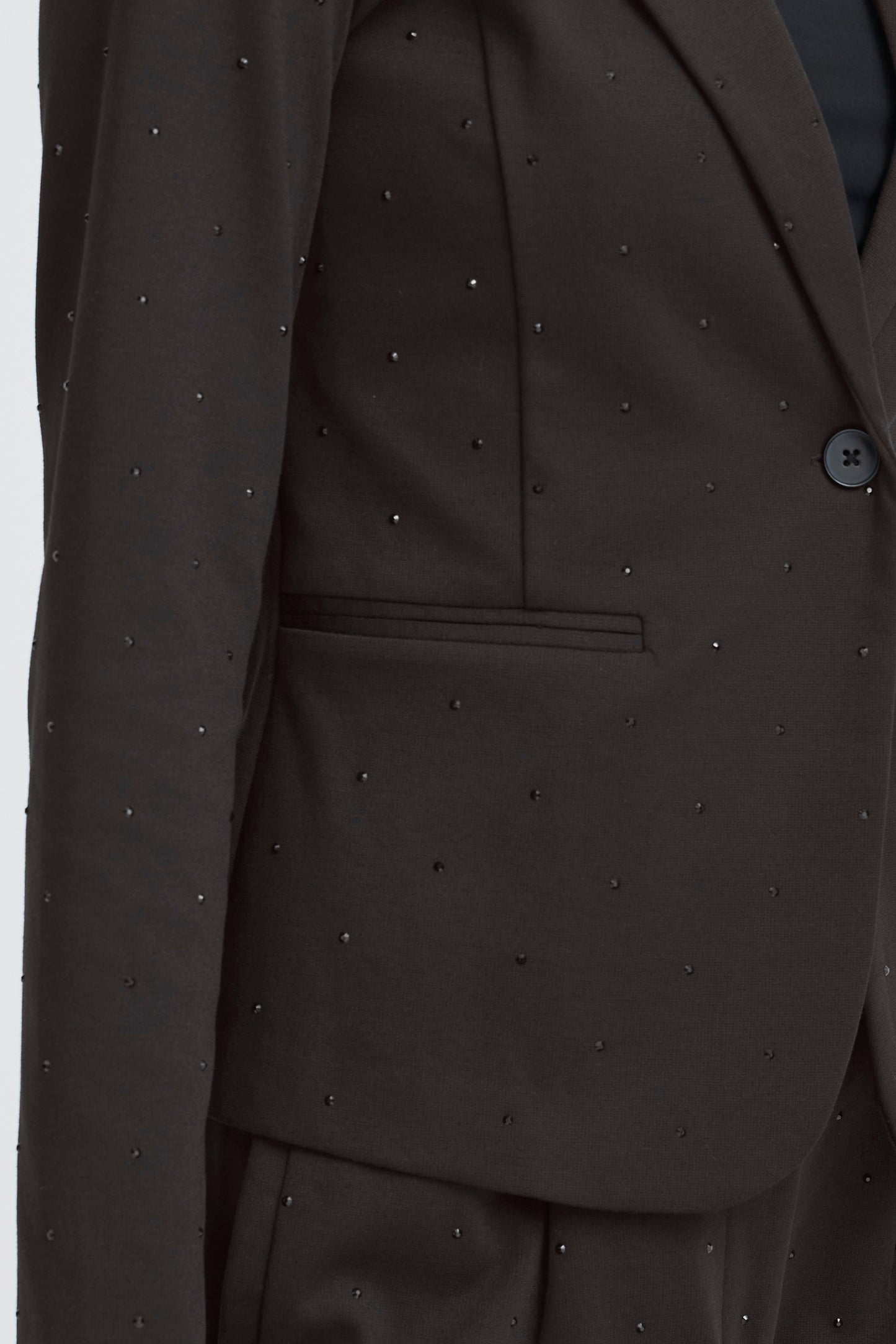 IC Kate Rhineshine Blazer - sort