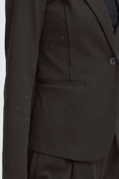 IC Kate Rhineshine Blazer - sort