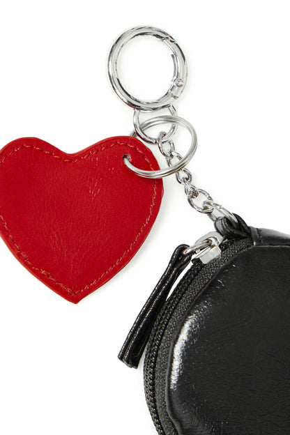 IC Bibbi Keyhanger - sort m/rød hjerte