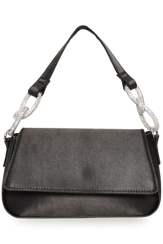 IC Bailiy Bag - blank sort m/silver detaljer