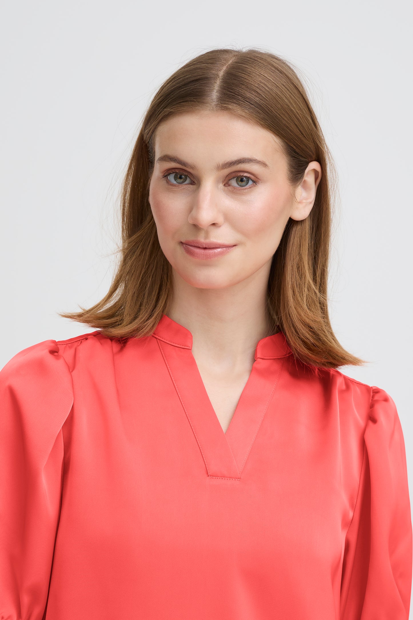 IC LETTA Shirt - Teaberry rød