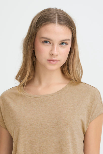 IC Rebelly T-shirt - Sepia Tint sandfarvet