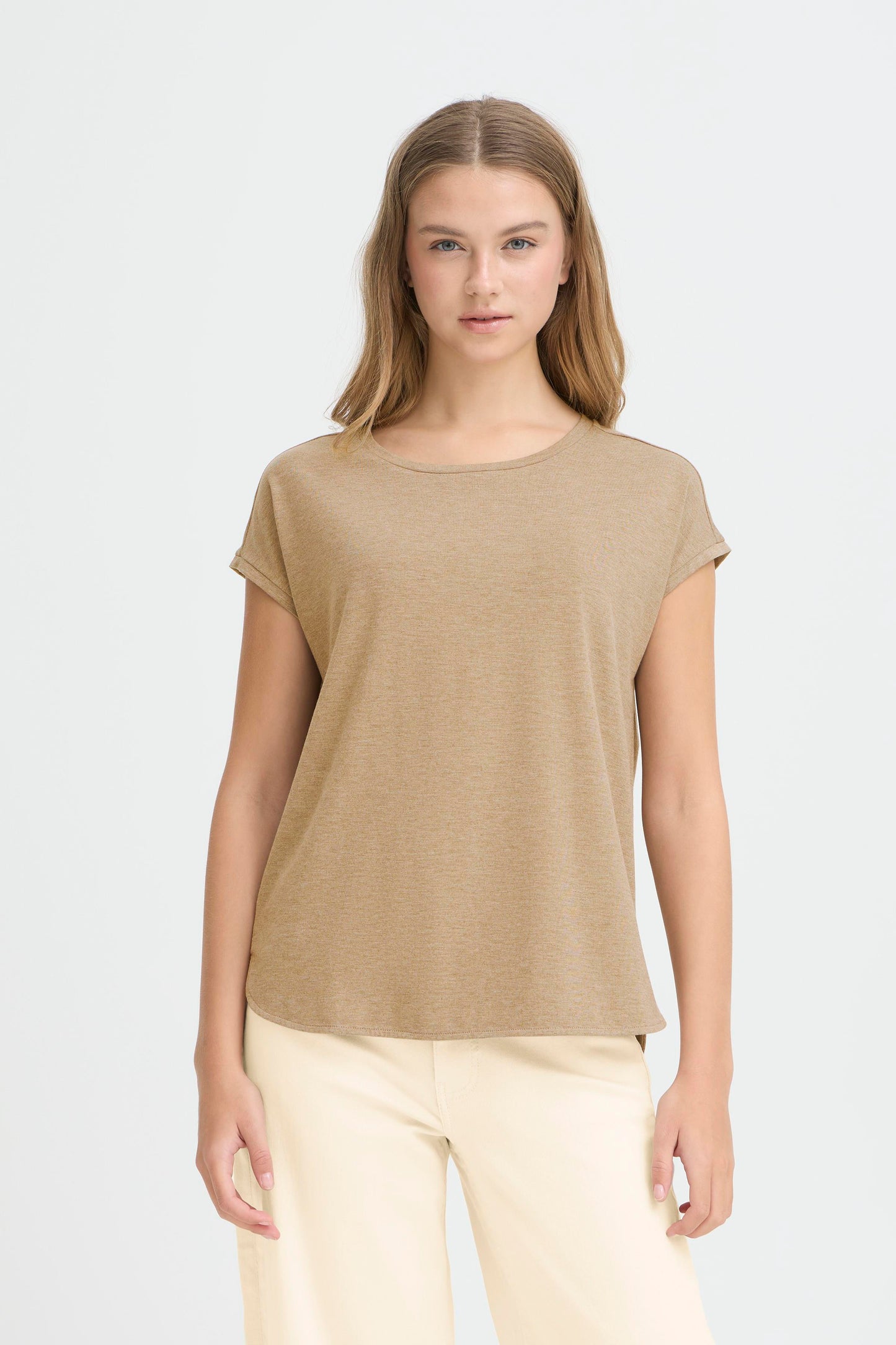 IC Rebelly T-shirt - Sepia Tint sandfarvet