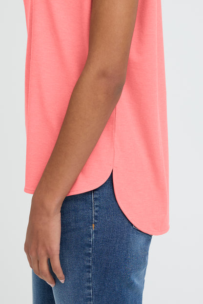 IC Rebelly T-shirt - Teaberry lys rød