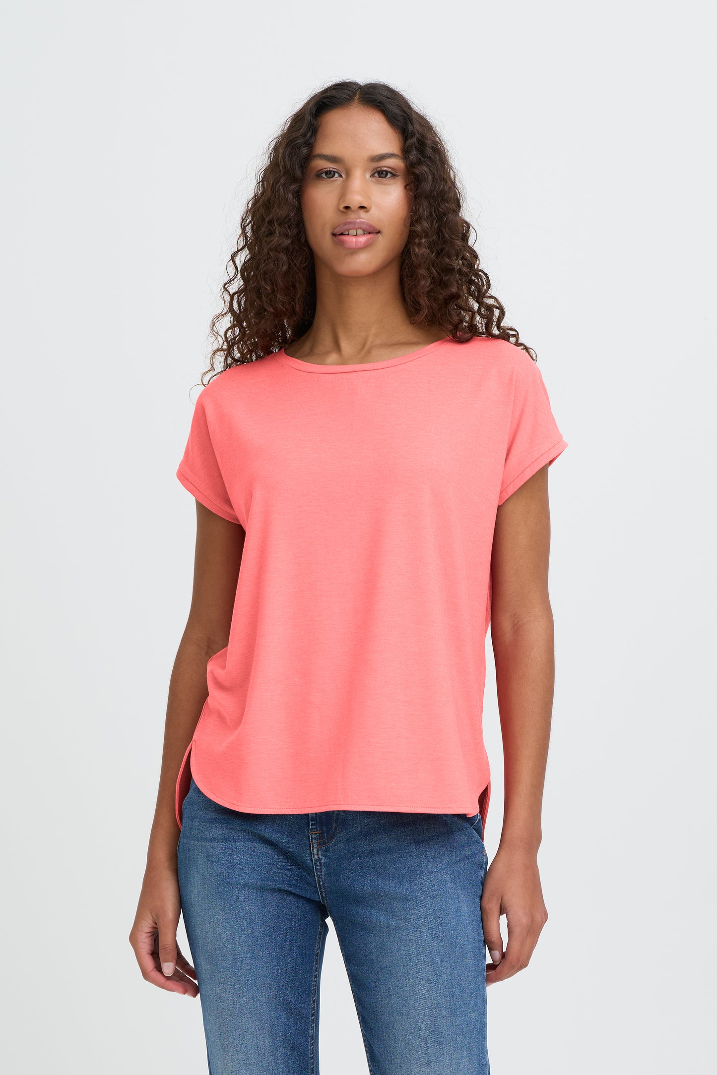 IC Rebelly T-shirt - Teaberry lys rød