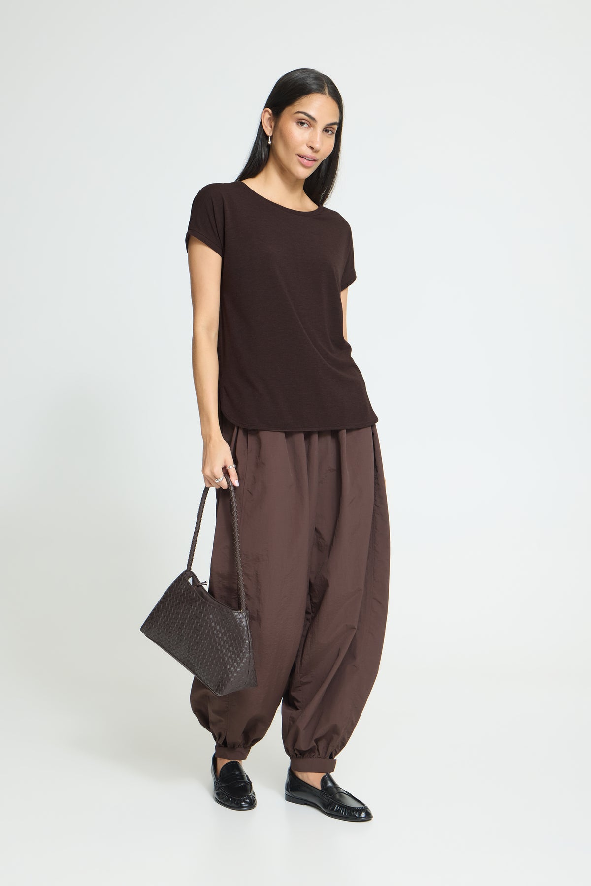 IC REBELLY SS - T-Shirt - Coffee Brown