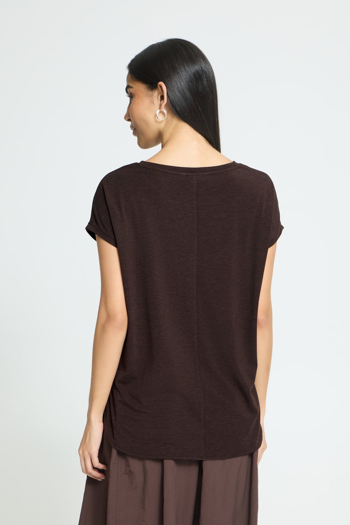 IC REBELLY SS - T-Shirt - Coffee Brown