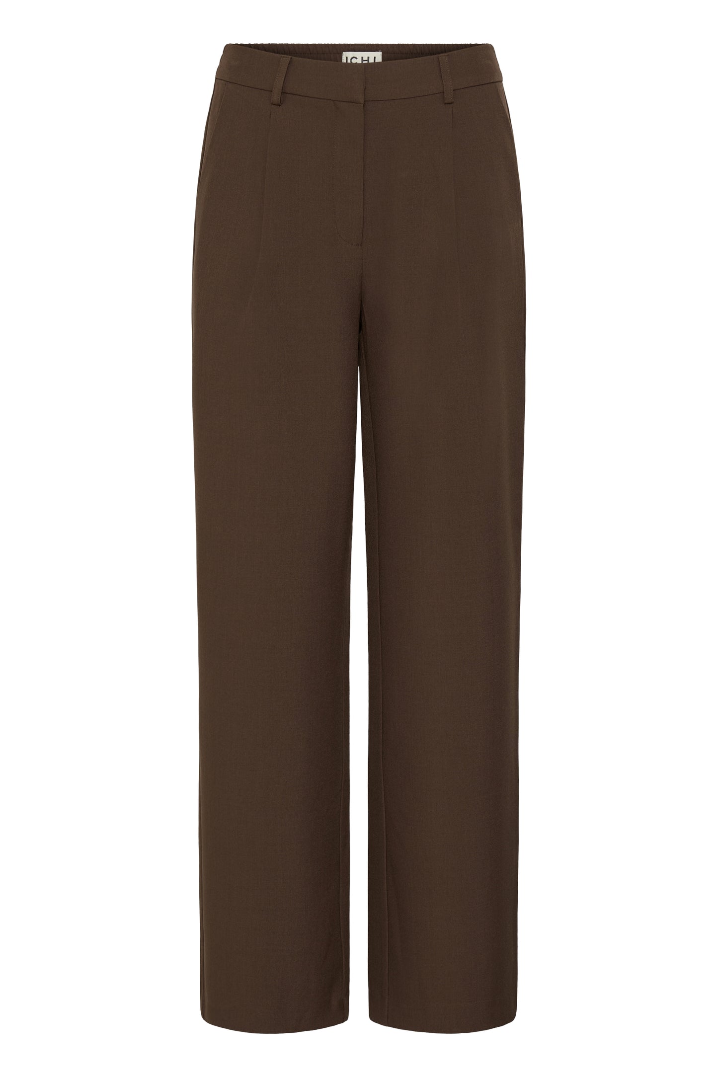 IC FACA WIDE PANTS - BRUN