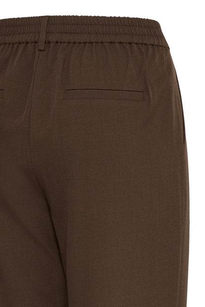 IC FACA WIDE PANTS - BRUN