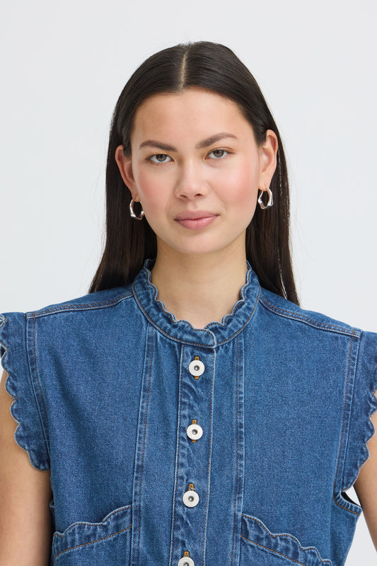 IC PALOU Waiscoat - blue