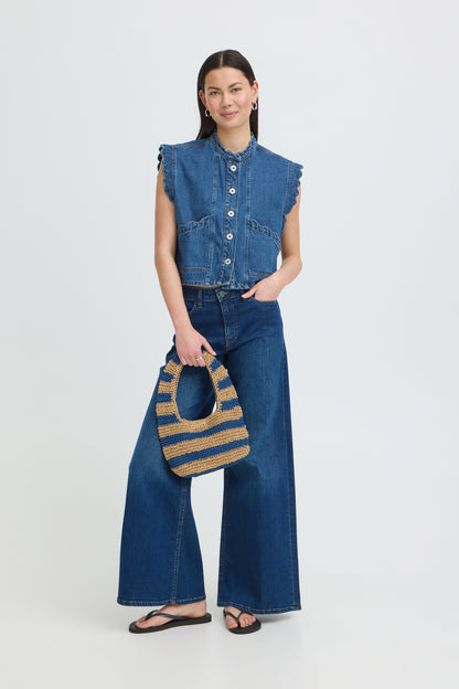 IC PALOU Waiscoat - blue