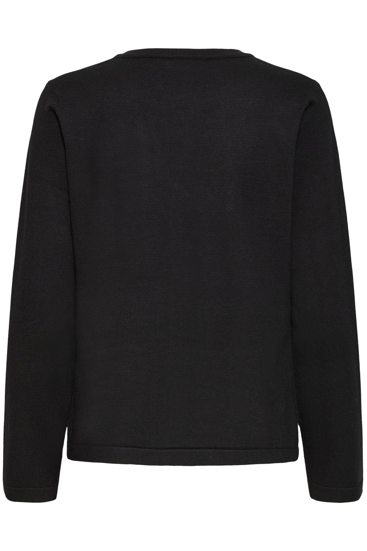 IC LULS O-Neck Cardigan - black