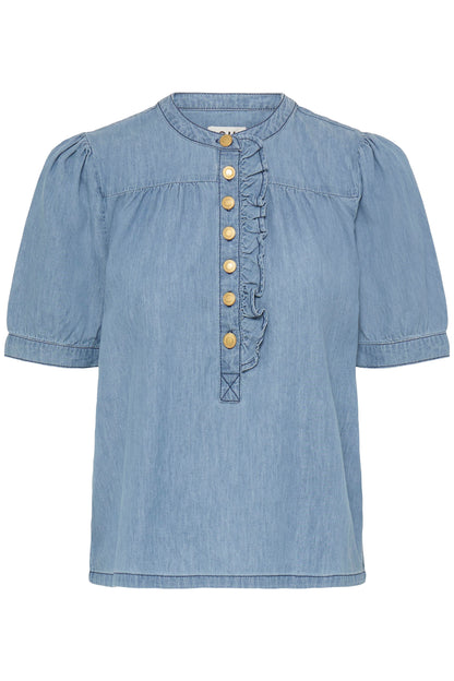 IC Hancey shirt - washed blue denim