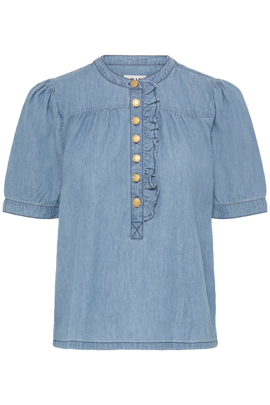 IC Hancey shirt - washed blue denim