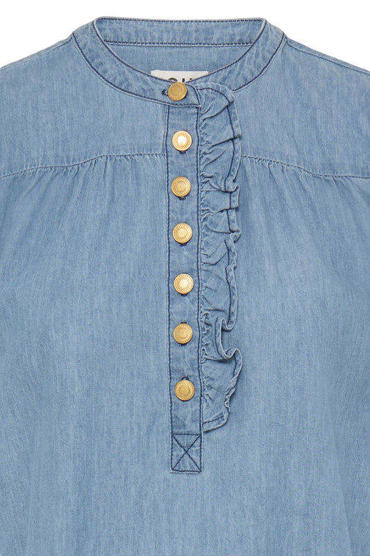 IC Hancey shirt - washed blue denim