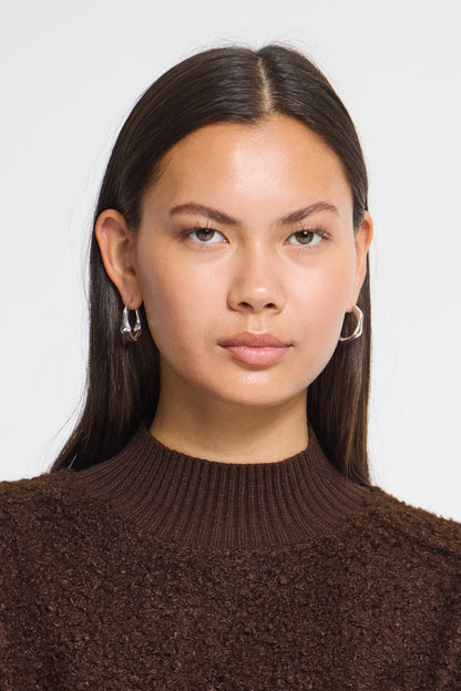 IC CURLEY Teddy Pullover - Coffee Bean