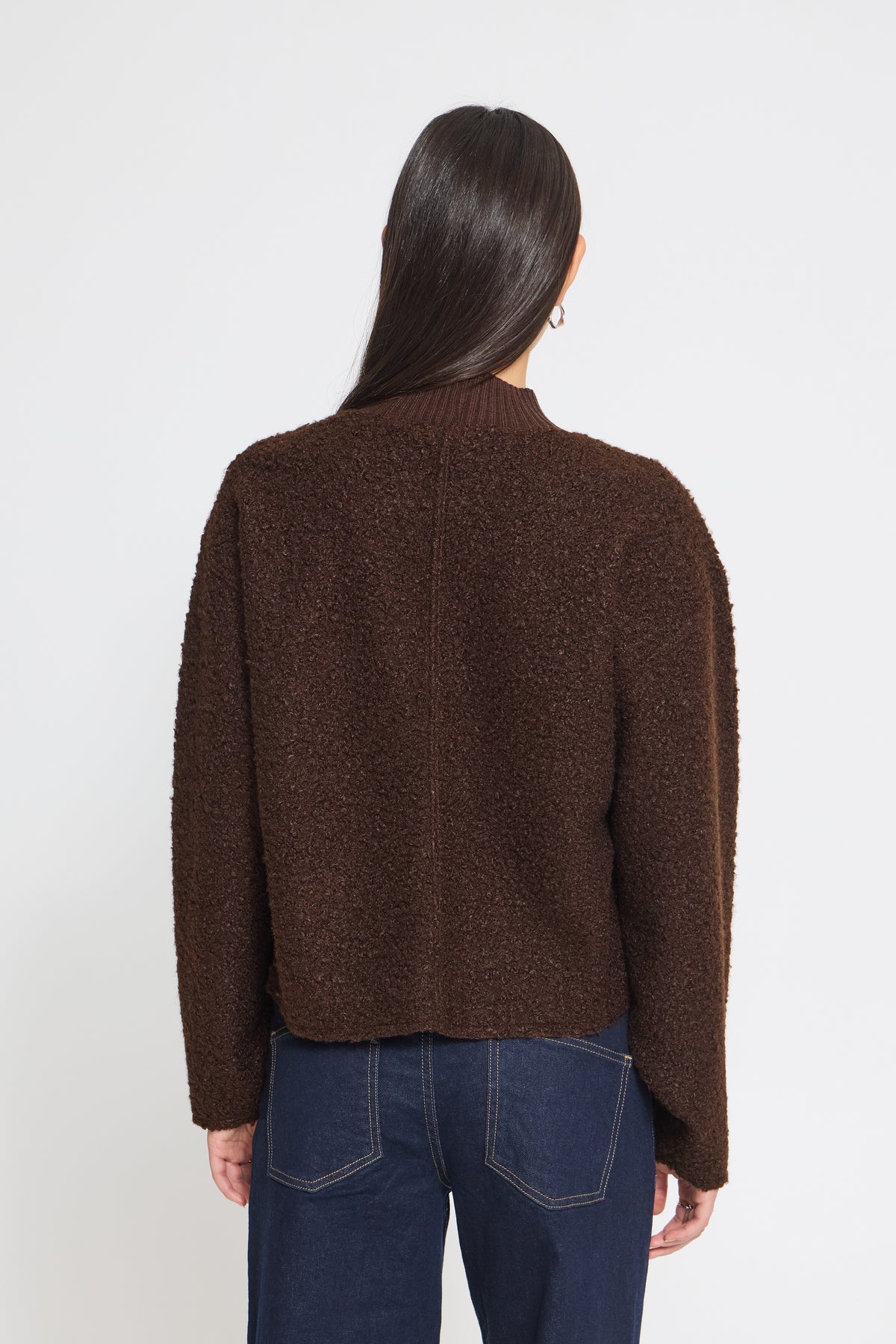 IC CURLEY Teddy Pullover - Coffee Bean