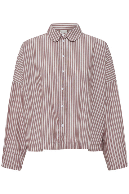 IC GILEY SH2 - Skjorte stribet  - zinfandel