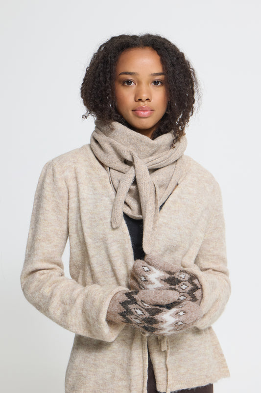 IC LIV MITTENS Luffer - Toasted Coconut