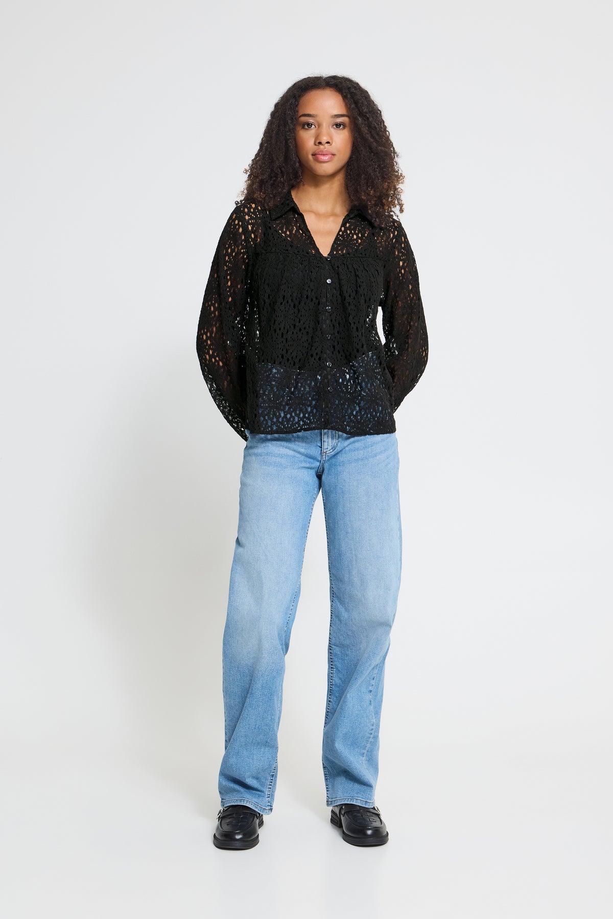IC JOSETTA SHIRT - BLACK