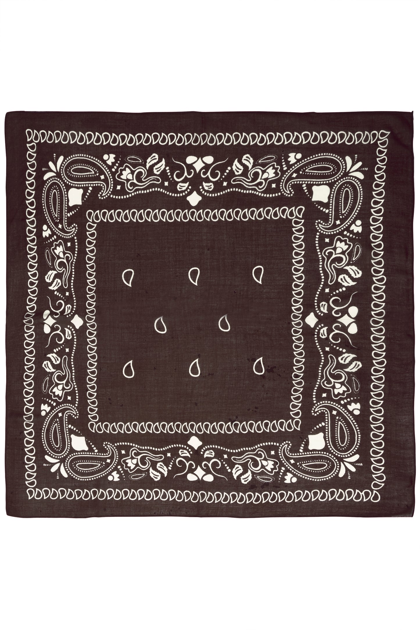 IC MARY Scarf - brun m/mønster