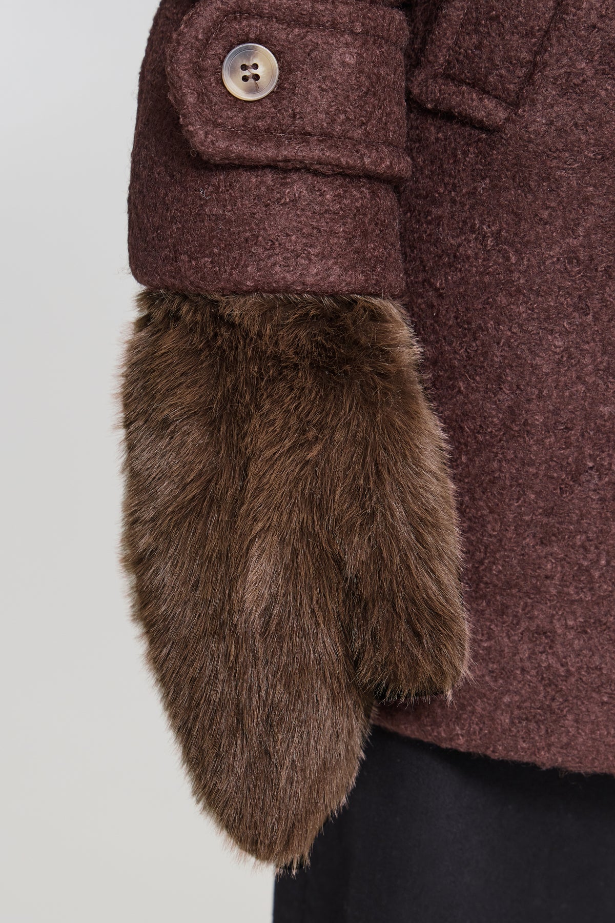 IC EBNA GLOVES - Coffee brown