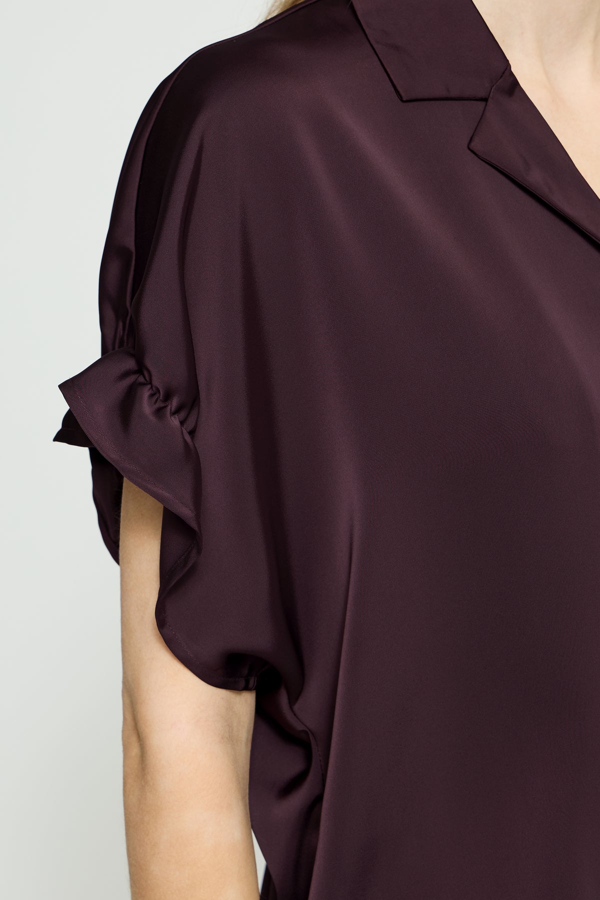 IC LETTA THIN SH2 - Shirt - fudge
