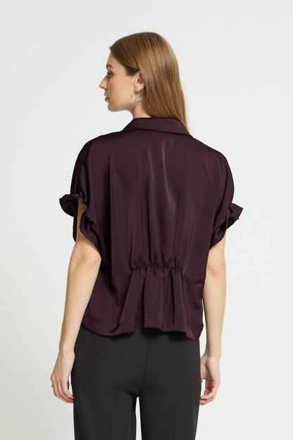 IC LETTA THIN SH2 - Shirt - fudge