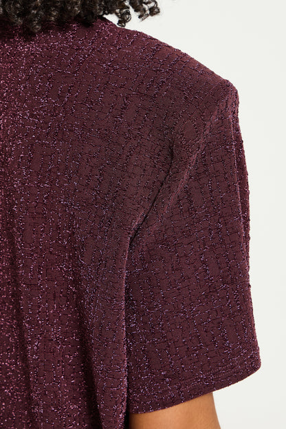 IC NAREEN SS2 - Bluse - fudge m/lurex