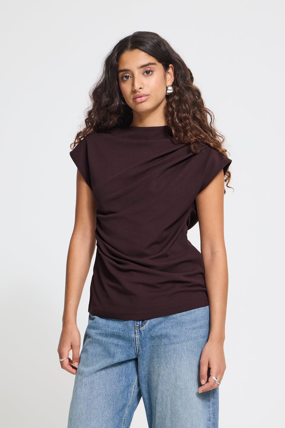 IC KATINE BLUSE - Black