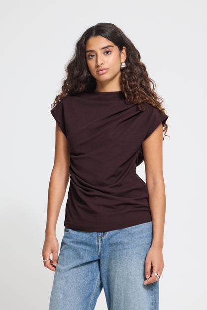 IC KATINE BLUSE - Black