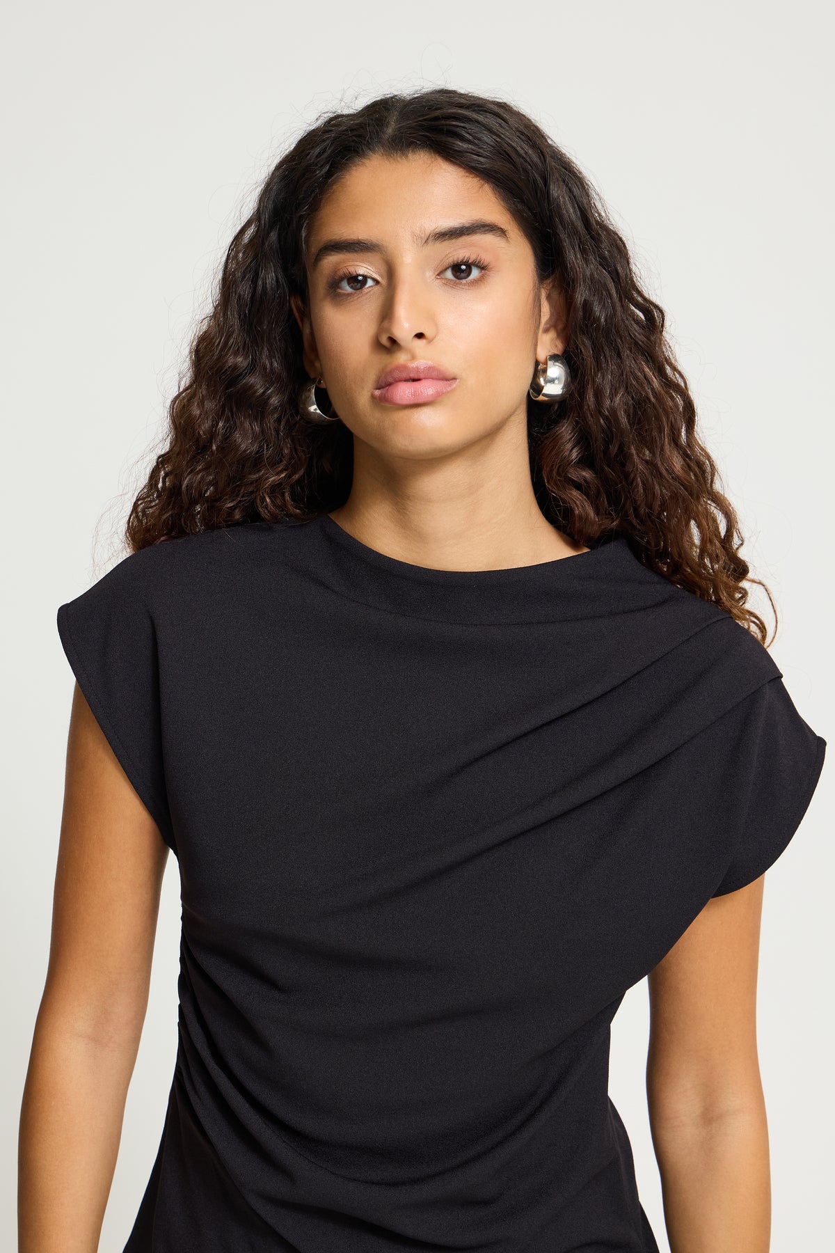 IC KATINE BLUSE - Black